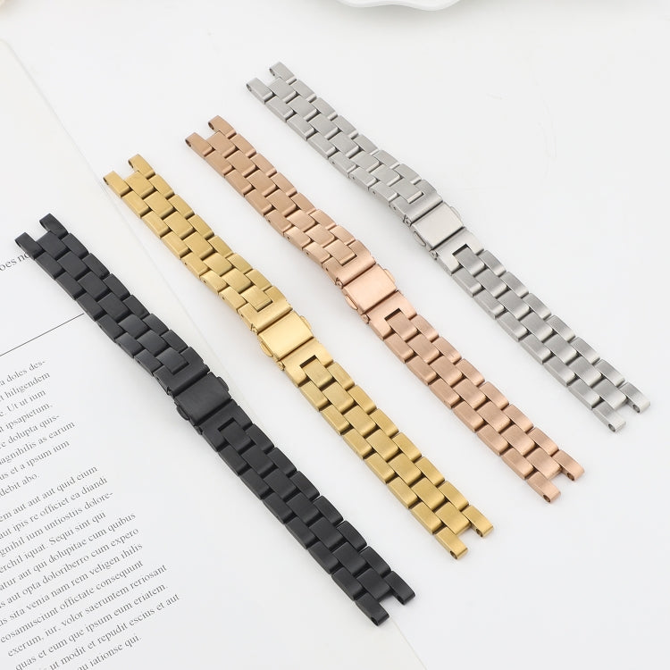 Stainless Steel Three Beads Hand Detachable Xiaoman Watch Band Compatible with Garmin Lily(Silver) - free shipping - PMC TechLife - Order now!