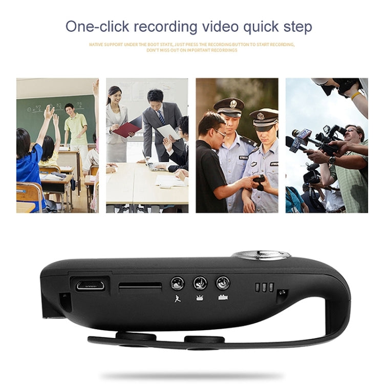 IDV 007 HD 1080P Clip Design Law Enforcement Recorder Portable Mini Monitoring Recorder, Support Motion Detection & TF Card (Max 128GB) - Recording Pen by PMC Jewellery | Online Shopping South Africa | PMC Jewellery | Buy Now Pay Later Mobicred