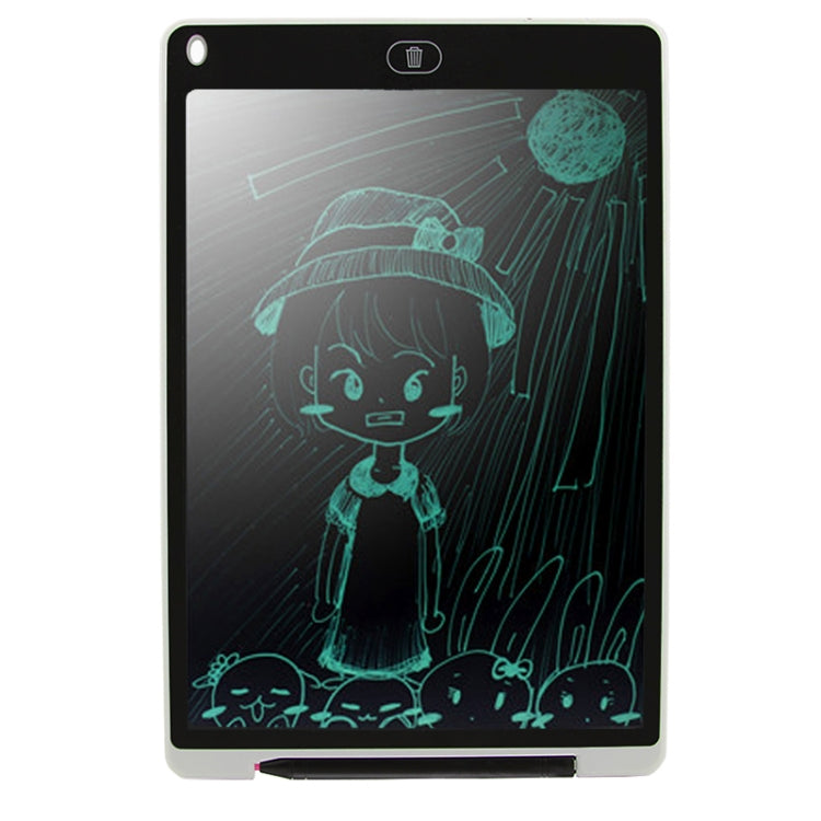 Portable 12 inch LCD Writing Tablet Drawing Graffiti Electronic Handwriting Pad Message Graphics Board Draft Paper with Writing Pen(White) -  by PMC Jewellery | Online Shopping South Africa | PMC Jewellery