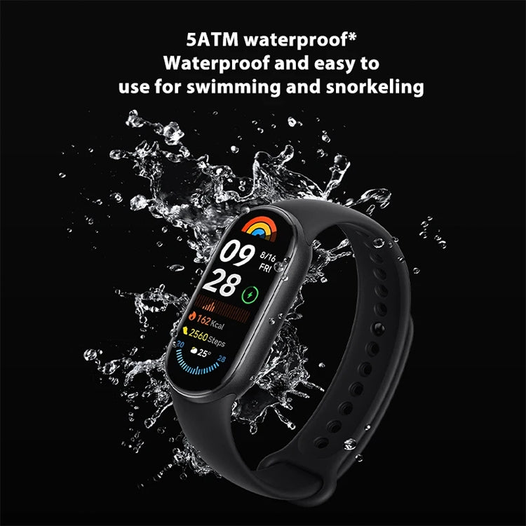 Original Xiaomi Smart Band 9 1.62 inch AMOLED Screen 5ATM Waterproof Smart Watch, Support Blood Oxygen / Heart Rate Monitor (Pink) - Wearable Devices by Xiaomi | Online Shopping South Africa | PMC Jewellery | Buy Now Pay Later Mobicred