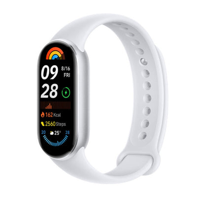 Original Xiaomi Smart Band 9 Global 1.62 inch AMOLED Screen 5ATM Waterproof Smart Watch, Support Blood Oxygen / Heart Rate Monitor (Silver) - Wearable Devices by Xiaomi | Online Shopping South Africa | PMC Jewellery | Buy Now Pay Later Mobicred