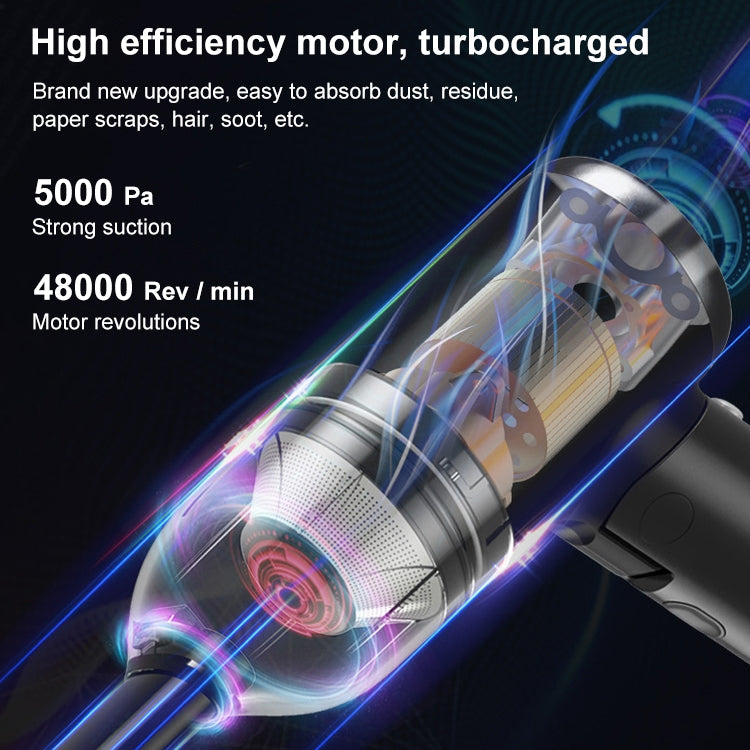 F11 Home Car Mini Wireless Vacuum Cleaner Cleaning Tool(Black) - Vacuum Cleaner by PMC TechLife | Online Shopping South Africa | PMC TechLife | Buy Now Pay Later Mobicred