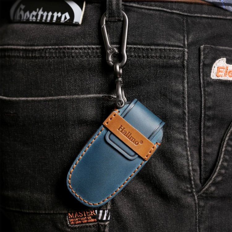 For Dodge Ram 6-button C163 Car Key Leather Protective Case (Brown) - Car Key Cases by PMC TechLife | Online Shopping South Africa | PMC TechLife | Buy Now Pay Later Mobicred