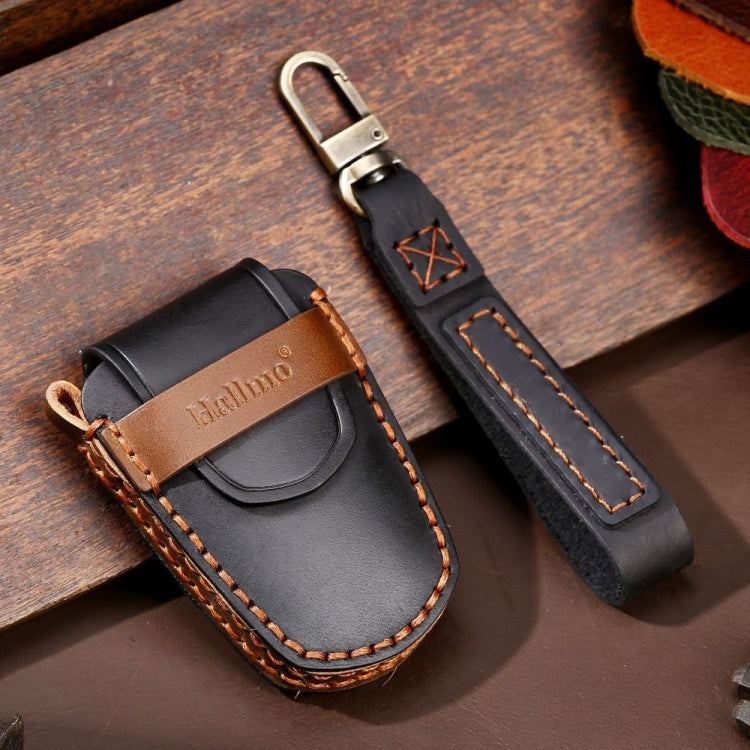 For Cadillac / CT5 / CT6 / XT6 5-button C087 Car Key Leather Protective Case (Black) - Car Key Cases by PMC TechLife | Online Shopping South Africa | PMC TechLife | Buy Now Pay Later Mobicred