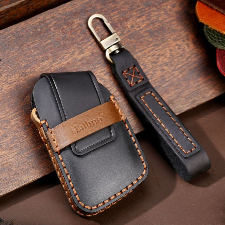 For Cadillac / CT5 / CT6 / XT6 C088 Car Key Leather Protective Case (Black) - Car Key Cases by PMC TechLife | Online Shopping South Africa | PMC TechLife | Buy Now Pay Later Mobicred