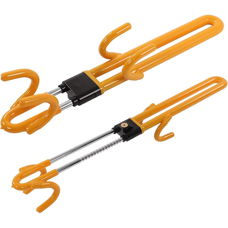 Car Steering Wheel Anti-Theft Lock Retractable Self-Defense Lock (Yellow) - Steering Wheel Locks by PMC TechLife | Online Shopping South Africa | PMC TechLife | Buy Now Pay Later Mobicred