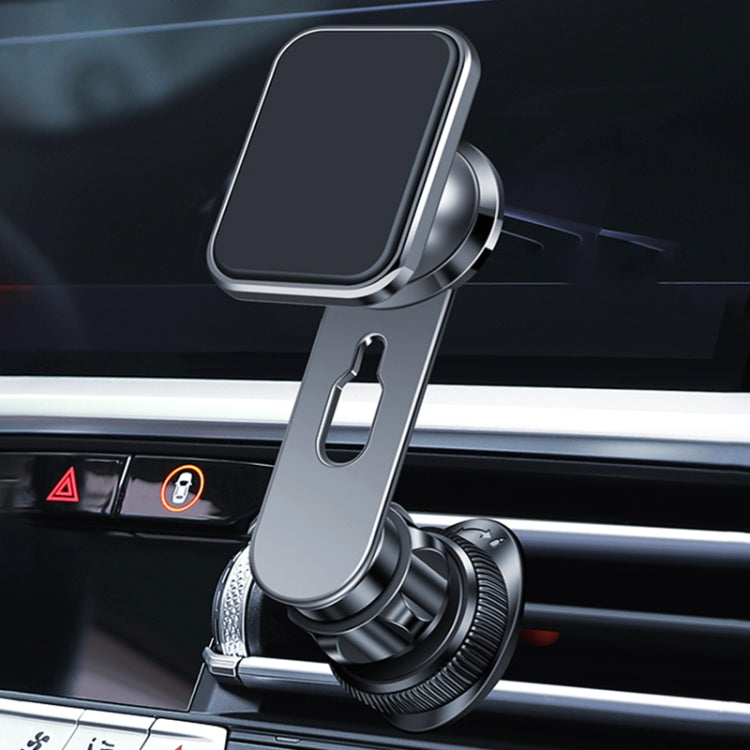 F23 Car Air Outlet Vent Magnetic Phone Navigation Mount Bracket (Black) - Car Holders by PMC TechLife | Online Shopping South Africa | PMC TechLife | Buy Now Pay Later Mobicred