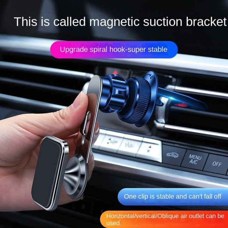 F23 Car Air Outlet Vent Magnetic Phone Navigation Mount Bracket (Black) - Car Holders by PMC Jewellery | Online Shopping South Africa | PMC Jewellery | Buy Now Pay Later Mobicred