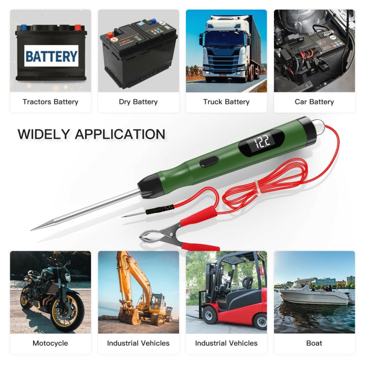 TopDiag P50 Car Digital Display Positive Load Voltage Measuring Instrument with Light - Electronic Test by PMC TechLife | Online Shopping South Africa | PMC TechLife | Buy Now Pay Later Mobicred