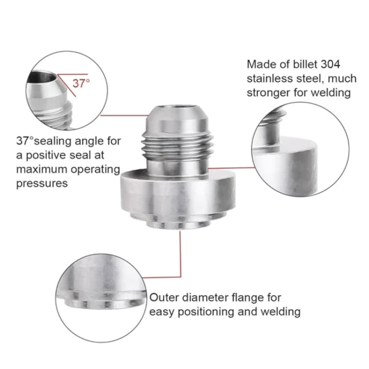 AN16 Car Oil Pipe Joint Breathable Pot Connector - Engine Repair Tools by PMC TechLife | Online Shopping South Africa | PMC TechLife | Buy Now Pay Later Mobicred