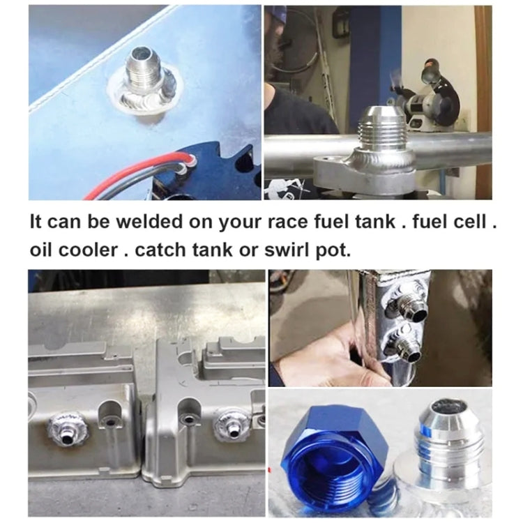 AN16 Car Oil Pipe Joint Breathable Pot Connector - Engine Repair Tools by PMC TechLife | Online Shopping South Africa | PMC TechLife | Buy Now Pay Later Mobicred