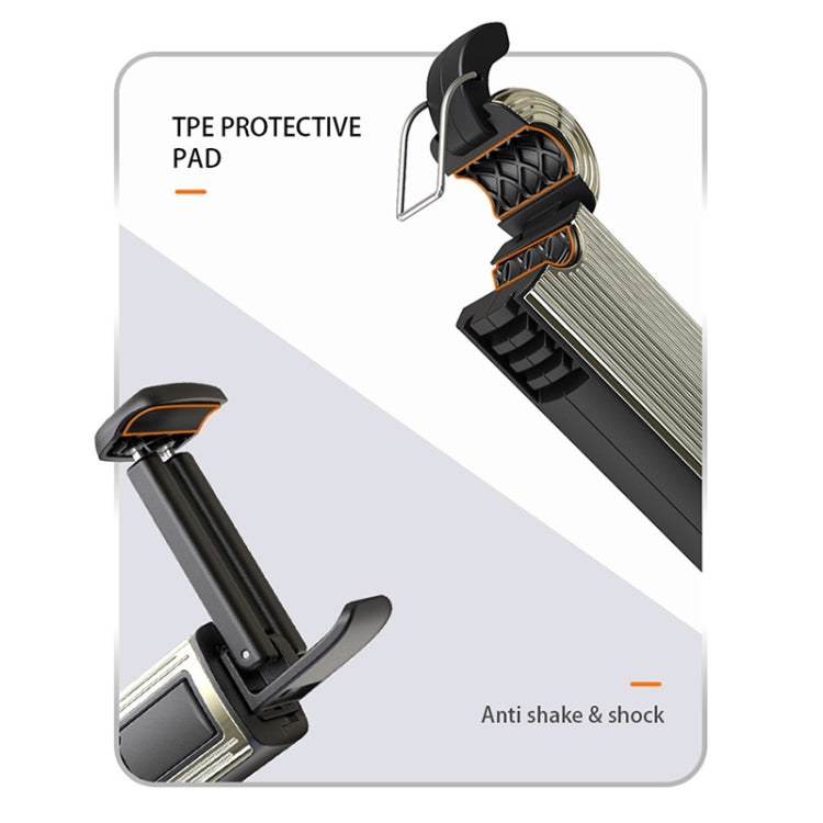 G202 Car Creative Phone Bracket Hook 360 Degree Rotating Telescopic Bracket(Gold) - Car Holders by PMC TechLife | Online Shopping South Africa | PMC TechLife | Buy Now Pay Later Mobicred
