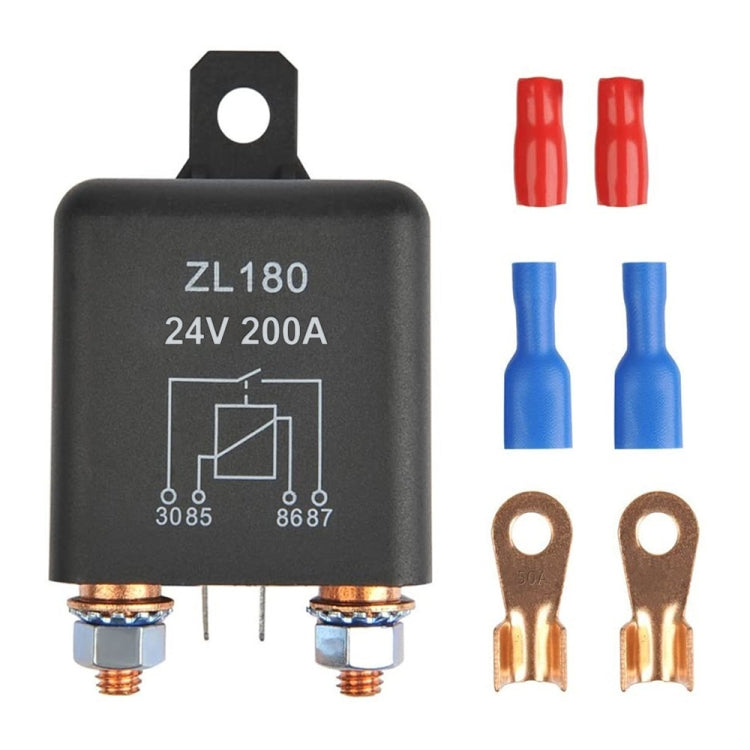 24V 200A Car Start Relay with Accessories - Relays by PMC TechLife | Online Shopping South Africa | PMC TechLife | Buy Now Pay Later Mobicred