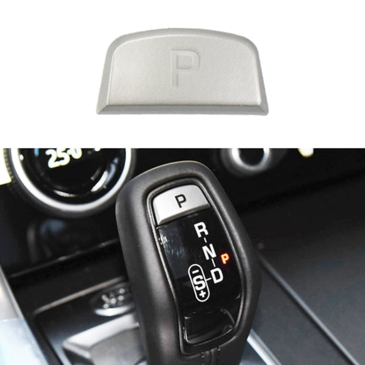 P Key Gear Lever Handball Switch Shift Button for Land Rover Range Rover Jaguar F-TYPE, Left Driving (Silver) - Car Switches by PMC TechLife | Online Shopping South Africa | PMC TechLife | Buy Now Pay Later Mobicred