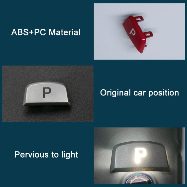 P Key Gear Lever Handball Switch Shift Button for Land Rover Range Rover Jaguar F-TYPE, Left Driving (Green) - Car Switches by PMC TechLife | Online Shopping South Africa | PMC TechLife | Buy Now Pay Later Mobicred