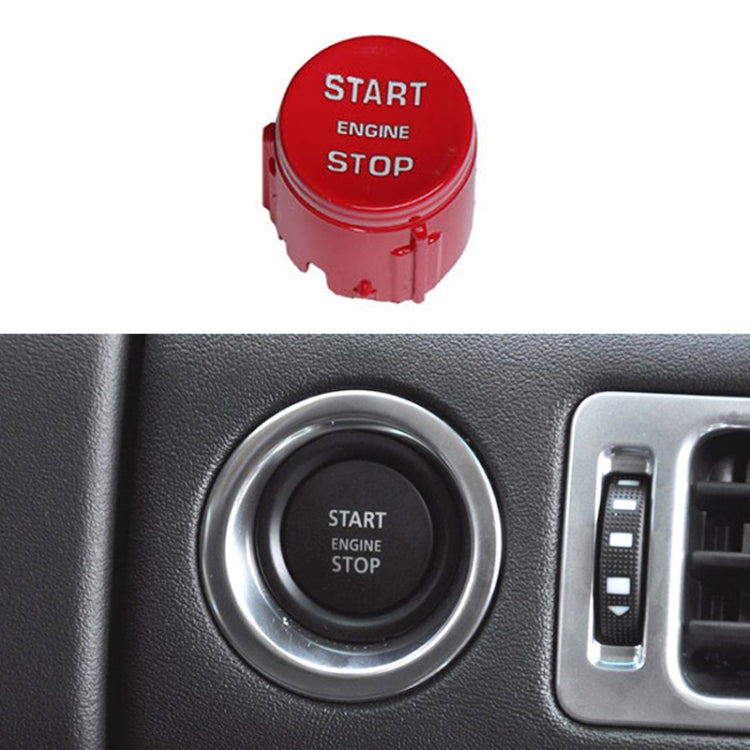 One-key Start Engine Stop Switch Button for Land Rover Range Rover / Discovery, Left Driving(Red) - Car Switches by PMC TechLife | Online Shopping South Africa | PMC TechLife | Buy Now Pay Later Mobicred