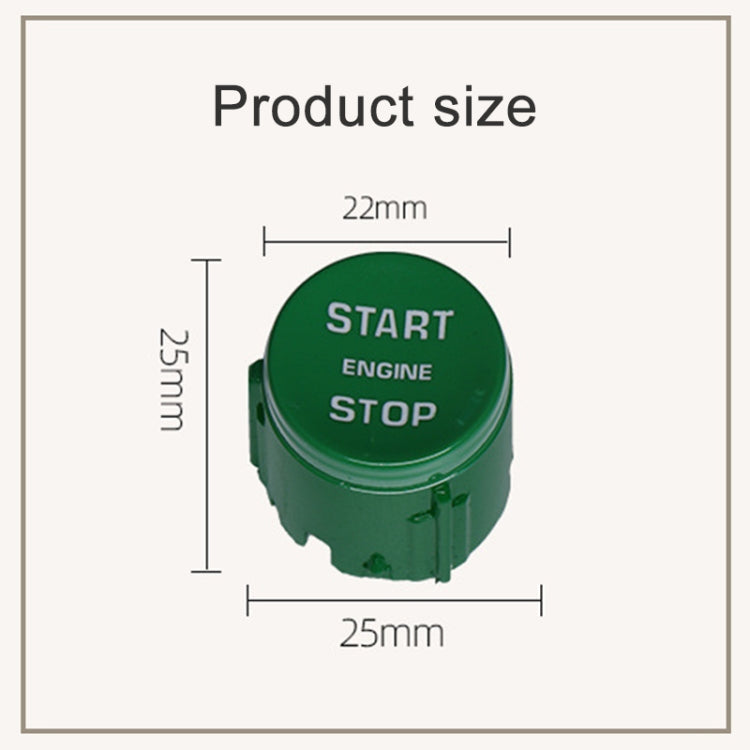 One-key Start Engine Stop Switch Button for Land Rover Range Rover / Discovery, Left Driving(Black) - Car Switches by PMC TechLife | Online Shopping South Africa | PMC TechLife | Buy Now Pay Later Mobicred