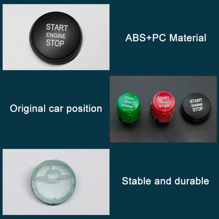 One-key Start Engine Stop Switch Button for Land Rover Range Rover / Discovery, Left Driving(Red) - Car Switches by PMC TechLife | Online Shopping South Africa | PMC TechLife | Buy Now Pay Later Mobicred