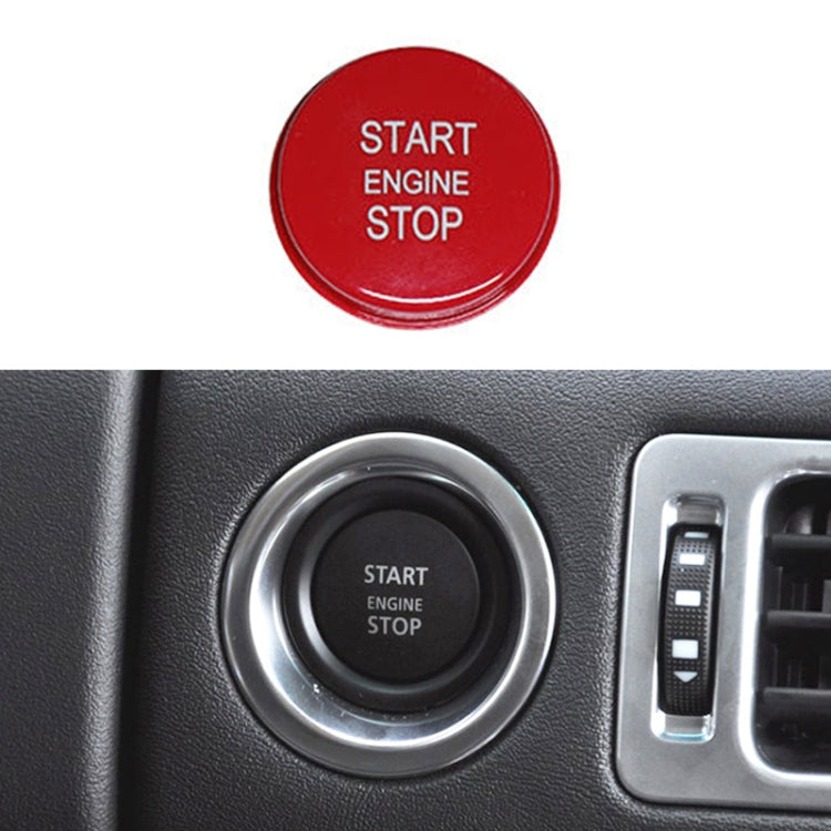 One-key Start Engine Stop Switch Button for Land Rover Range Rover Executive, Left Driving (Red) - Car Switches by PMC TechLife | Online Shopping South Africa | PMC TechLife | Buy Now Pay Later Mobicred