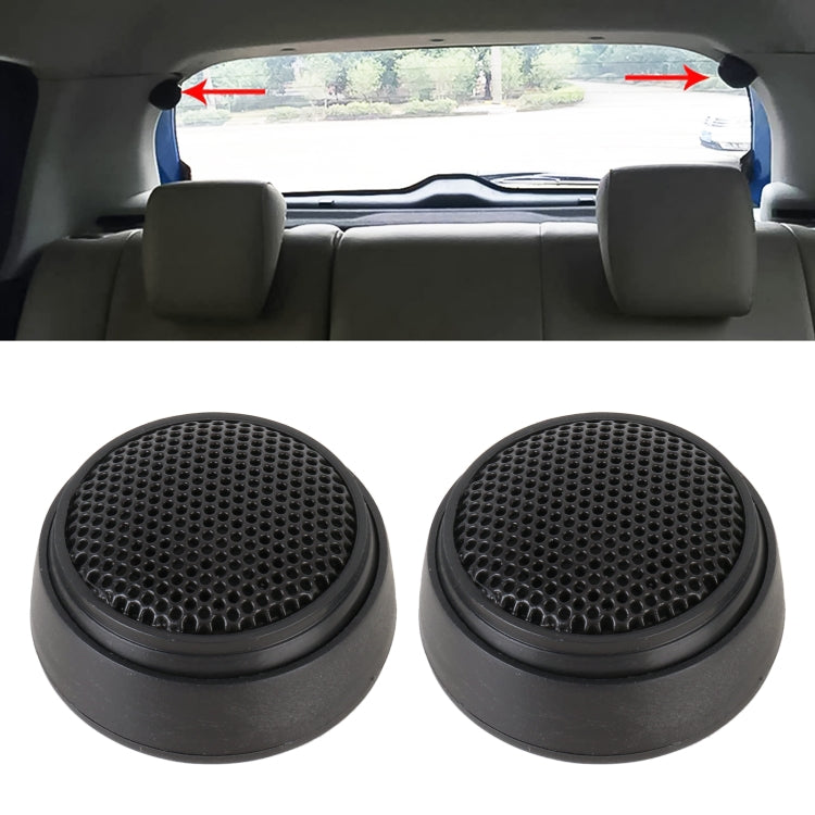 2pcs 1000W 98dB Car Dome Tweeter Audio Loudspeaker Treble Speaker - Car Amplifiers by PMC TechLife | Online Shopping South Africa | PMC TechLife