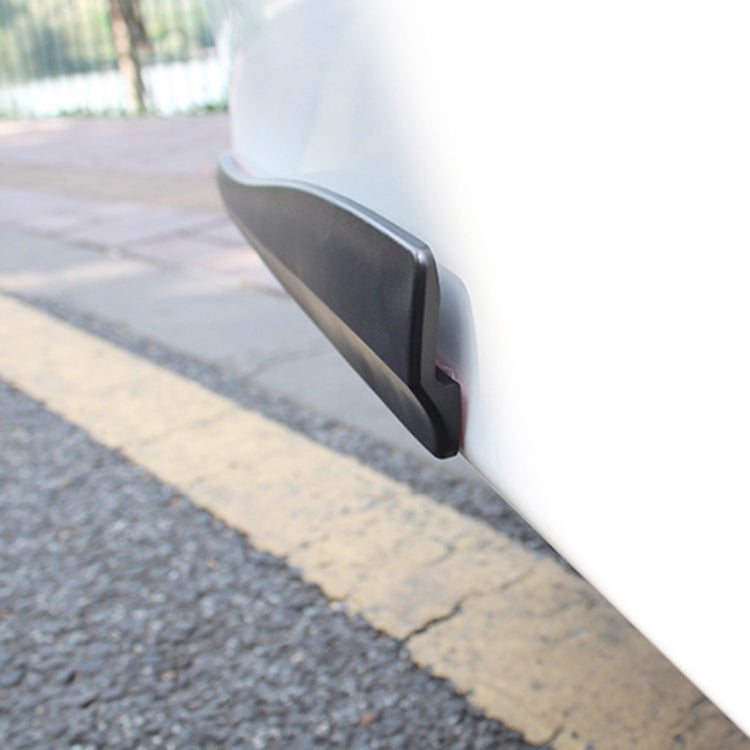 1 Pair Car Carbon Fiber Silicone Bumper Strip, Style: Long (Grey) - Anti Collision Sticker by PMC TechLife | Online Shopping South Africa | PMC TechLife | Buy Now Pay Later Mobicred