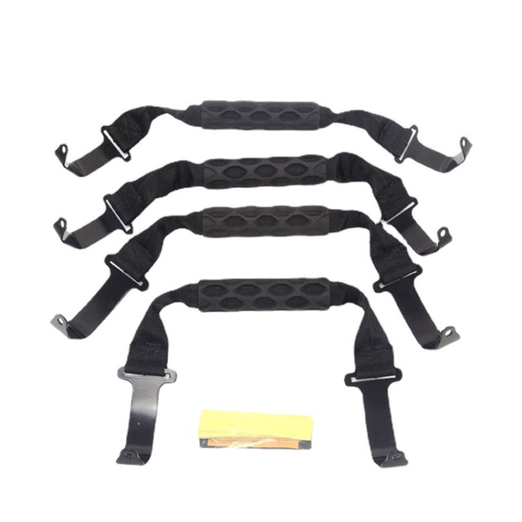 For Jeep Wrangler JL 2018- 4 / Pack Car Roof Handle - Auto Fastener & Clips by PMC TechLife | Online Shopping South Africa | PMC TechLife | Buy Now Pay Later Mobicred