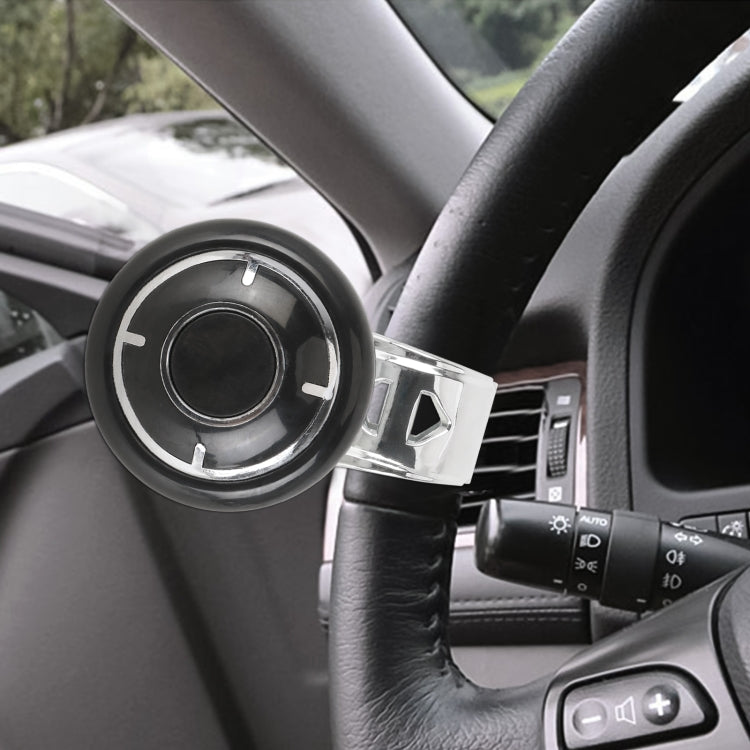 YI-71 Car Steering Wheel Booster Ball Car Power Handle (Black) - Steering Wheel Accessories by PMC TechLife | Online Shopping South Africa | PMC TechLife | Buy Now Pay Later Mobicred