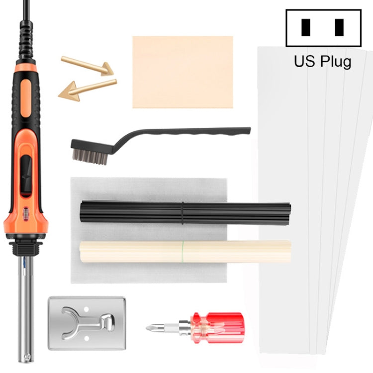 100W Electric Soldering Iron Plastic Welding Machine Car Bumper Repair Plier, US Plug (Red) - Hand Tool Sets by PMC TechLife | Online Shopping South Africa | PMC TechLife | Buy Now Pay Later Mobicred