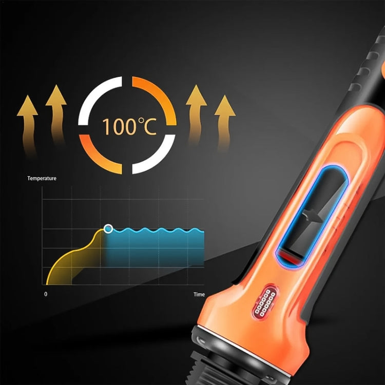 100W Electric Soldering Iron Plastic Welding Machine Car Bumper Repair Plier, EU Plug (White) - Hand Tool Sets by PMC TechLife | Online Shopping South Africa | PMC TechLife | Buy Now Pay Later Mobicred