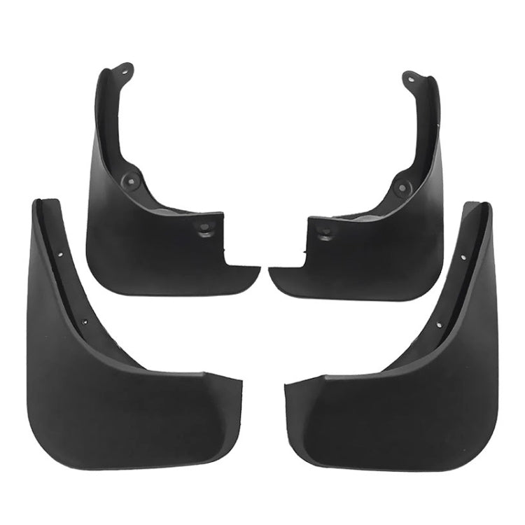 For Toyota Yaris 2006-2011 4pcs/Set Car Auto Soft Plastic Splash Flaps Fender Guard - Mudguards by PMC TechLife | Online Shopping South Africa | PMC TechLife