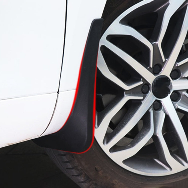 For Volkswagen T-ROC 2023 4pcs/Set Car Auto Soft Plastic Splash Flaps Fender Guard - Mudguards by PMC TechLife | Online Shopping South Africa | PMC TechLife | Buy Now Pay Later Mobicred