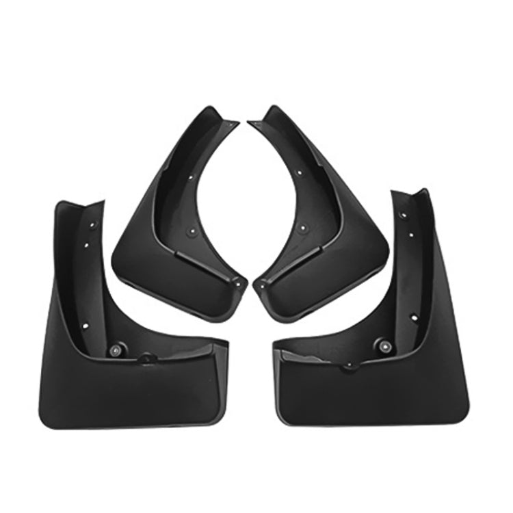 For BMW X6 E71 2009-2017 4pcs/Set Car Auto Soft Plastic Splash Flaps Fender Guard - Mudguards by PMC TechLife | Online Shopping South Africa | PMC TechLife | Buy Now Pay Later Mobicred