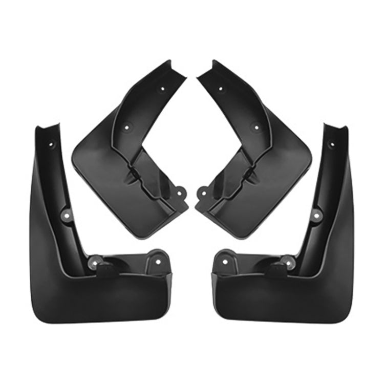 For BMW X1 E84 2010-2015 4pcs/Set Car Auto Soft Plastic Splash Flaps Fender Guard - Mudguards by PMC TechLife | Online Shopping South Africa | PMC TechLife | Buy Now Pay Later Mobicred