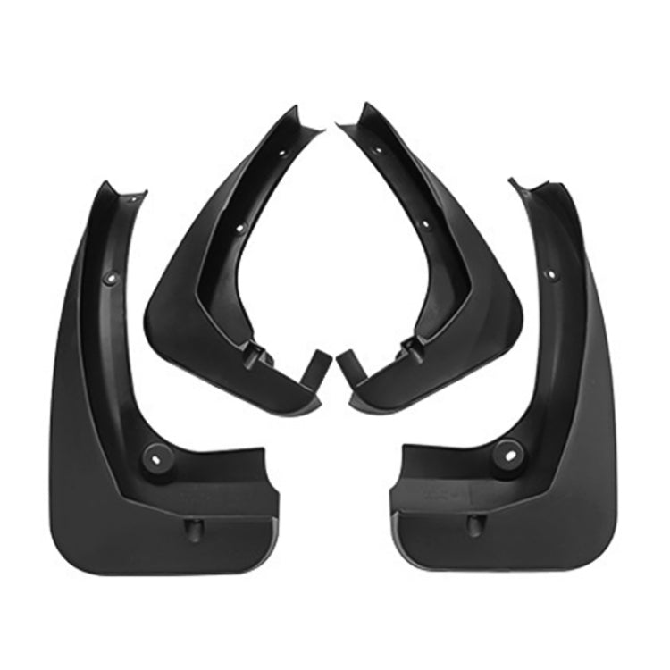 For BMW X3 F25 2011-2017 4pcs/Set Car Auto Soft Plastic Splash Flaps Fender Guard - Mudguards by PMC TechLife | Online Shopping South Africa | PMC TechLife | Buy Now Pay Later Mobicred