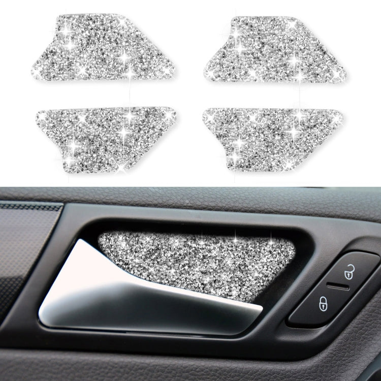 Car Door Bowl Diamond Decoration Cover Sticker for Volkswagen Golf 6 2008-2012, Left and Right Drive - Car Interior Mouldings by PMC Jewellery | Online Shopping South Africa | PMC Jewellery | Buy Now Pay Later Mobicred