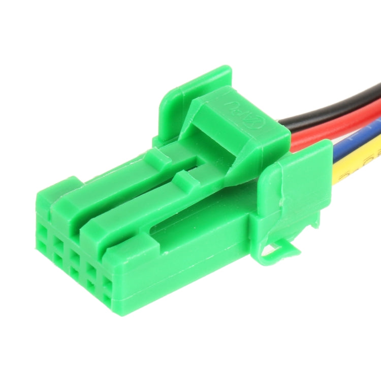TS-202 For Toyota Blue-green Light Car Small Dual Control Switch with Lock - Car Switches by PMC TechLife | Online Shopping South Africa | PMC TechLife | Buy Now Pay Later Mobicred