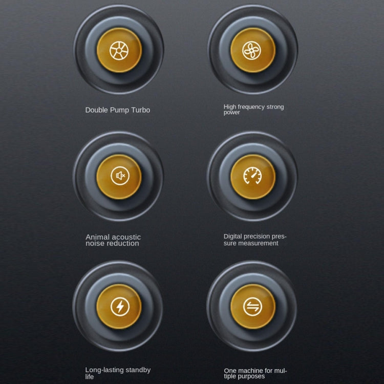 ST-9619C 7.4V Wireless Portable Car Tire Air Pump - Inflatable Pump by PMC TechLife | Online Shopping South Africa | PMC TechLife