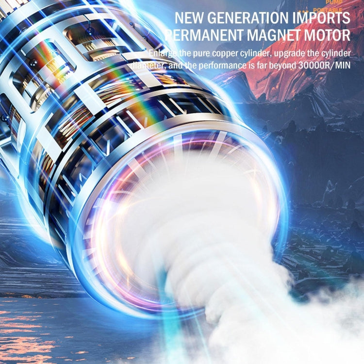 ST-9619C 7.4V Wireless Portable Car Tire Air Pump - Inflatable Pump by PMC TechLife | Online Shopping South Africa | PMC TechLife