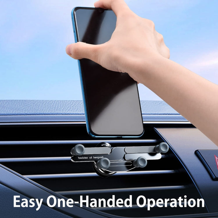 Car Knob Air Outlet Invisible Aluminum Alloy Gravity Holder - free shipping - PMC TechLife - Order now!