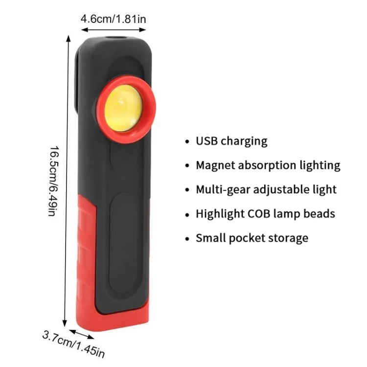 Car Portable USB Chargeable LED Work Inspection Light - Other Tools by PMC TechLife | Online Shopping South Africa | PMC TechLife | Buy Now Pay Later Mobicred