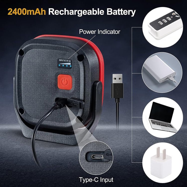 Car Portable Type-C Chargeable COB LED Work Inspection Light - Other Tools by PMC TechLife | Online Shopping South Africa | PMC TechLife | Buy Now Pay Later Mobicred