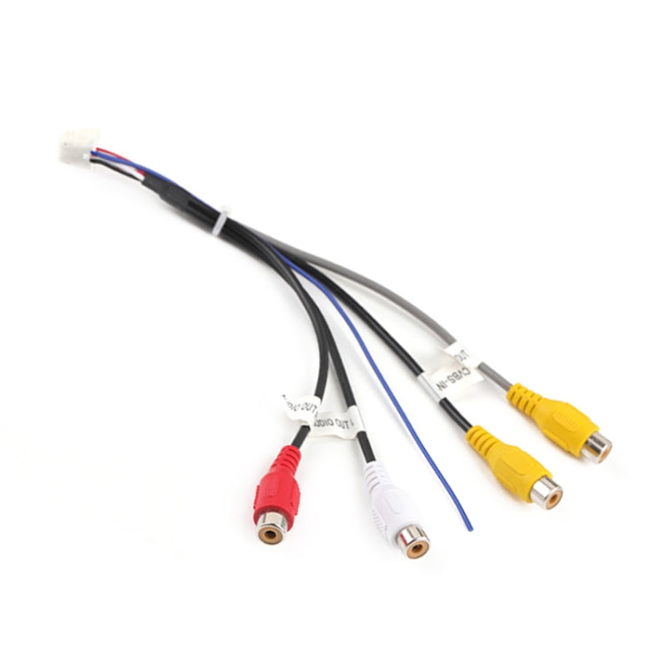 Palminfo Male Android Navigation 20-pin Plug RCA Video Audio Cable - DIY Cables by PMC TechLife | Online Shopping South Africa | PMC TechLife | Buy Now Pay Later Mobicred