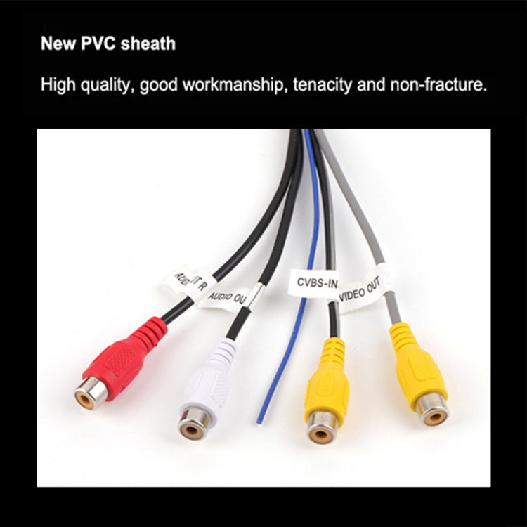 Palminfo Male Android Navigation 20-pin Plug RCA Video Audio Cable - DIY Cables by PMC TechLife | Online Shopping South Africa | PMC TechLife | Buy Now Pay Later Mobicred