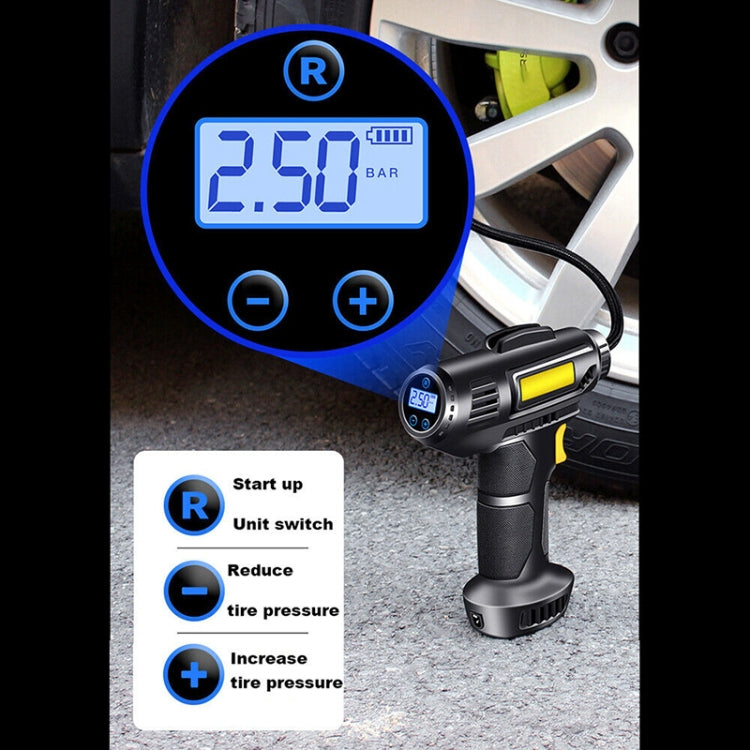 Car Portable Mini Wireless Digital Display Tire Inflator Pump - Inflatable Pump by PMC Jewellery | Online Shopping South Africa | PMC Jewellery