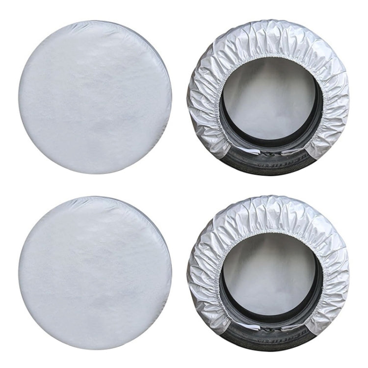 4pcs / Set Car Tire 420D Oxford Cloth Protective Cover, Diameter: 48-58cm, Width: 29cm - Window Foils & Solar Protection by PMC TechLife | Online Shopping South Africa | PMC TechLife | Buy Now Pay Later Mobicred