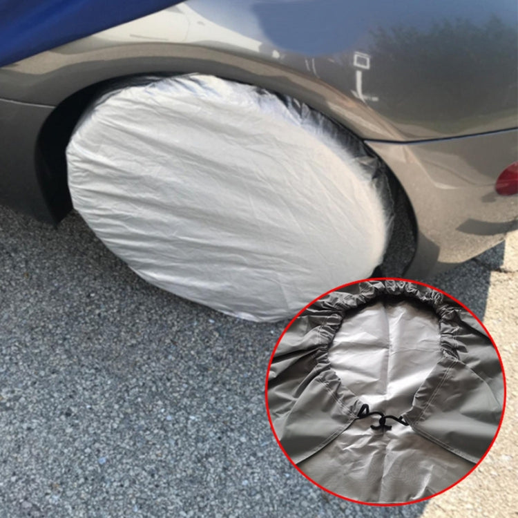 4pcs / Set Car Tire 420D Oxford Cloth Protective Cover, Diameter: 48-58cm, Width: 29cm - Window Foils & Solar Protection by PMC TechLife | Online Shopping South Africa | PMC TechLife | Buy Now Pay Later Mobicred