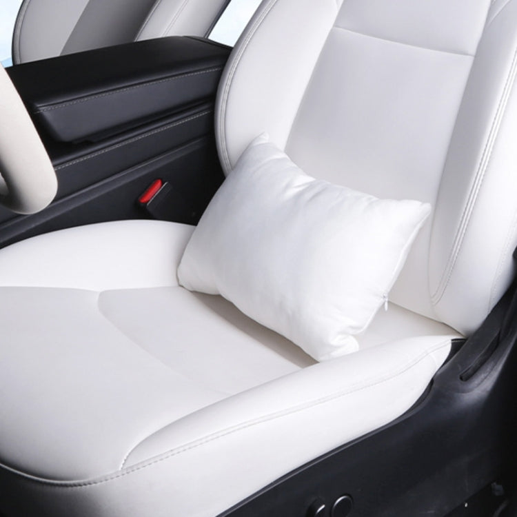 For Tesla Model 3 / Y Car Seat Lumbar Support Pillow (Black) - Seat Accessories by PMC TechLife | Online Shopping South Africa | PMC TechLife | Buy Now Pay Later Mobicred