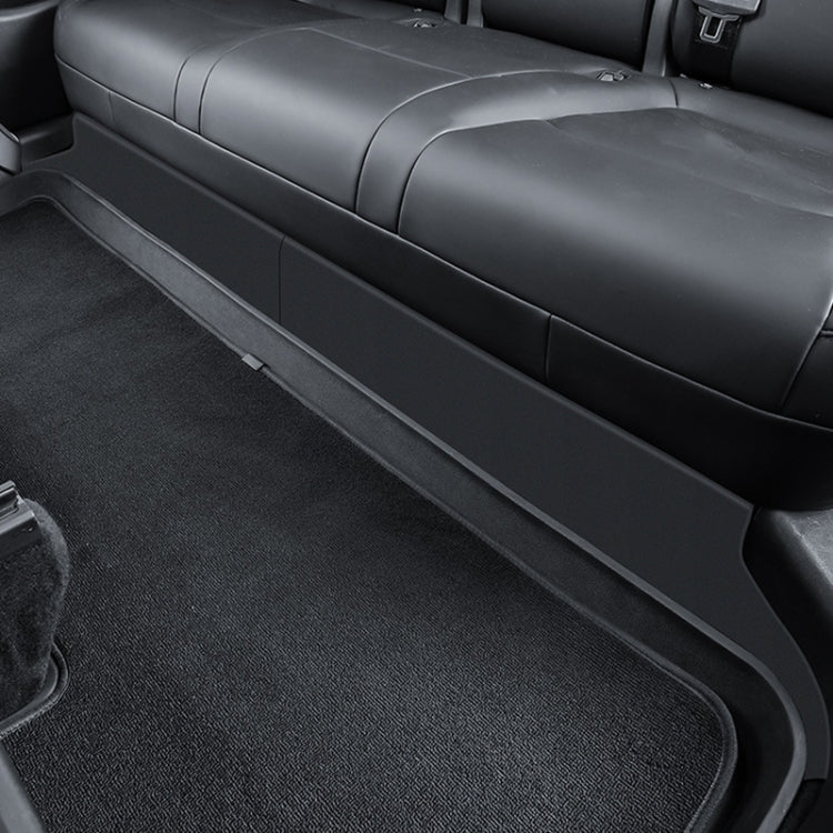 For Tesla Model Y 2pcs / Set Car Rear Seat Lower Protection Panel - Seat Accessories by PMC TechLife | Online Shopping South Africa | PMC TechLife | Buy Now Pay Later Mobicred