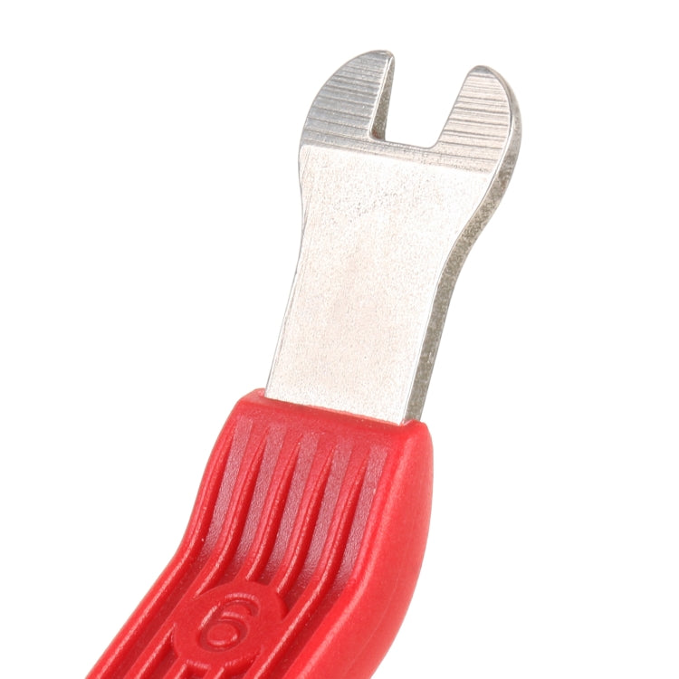 6-8 inch Short Car Door Panel Removal Rubber Buckle Screwdriver (Red) - Hand Tool Sets by PMC TechLife | Online Shopping South Africa | PMC TechLife | Buy Now Pay Later Mobicred
