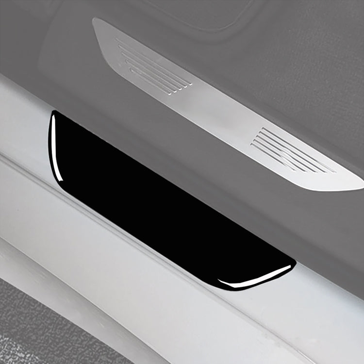 Car Door-step Decorative Sticker for BMW X5 E70 2008-2013 / X6 E71 2009-2014,  Left and Right Drive Universal (Black) - Car Interior Mouldings by PMC TechLife | Online Shopping South Africa | PMC TechLife | Buy Now Pay Later Mobicred